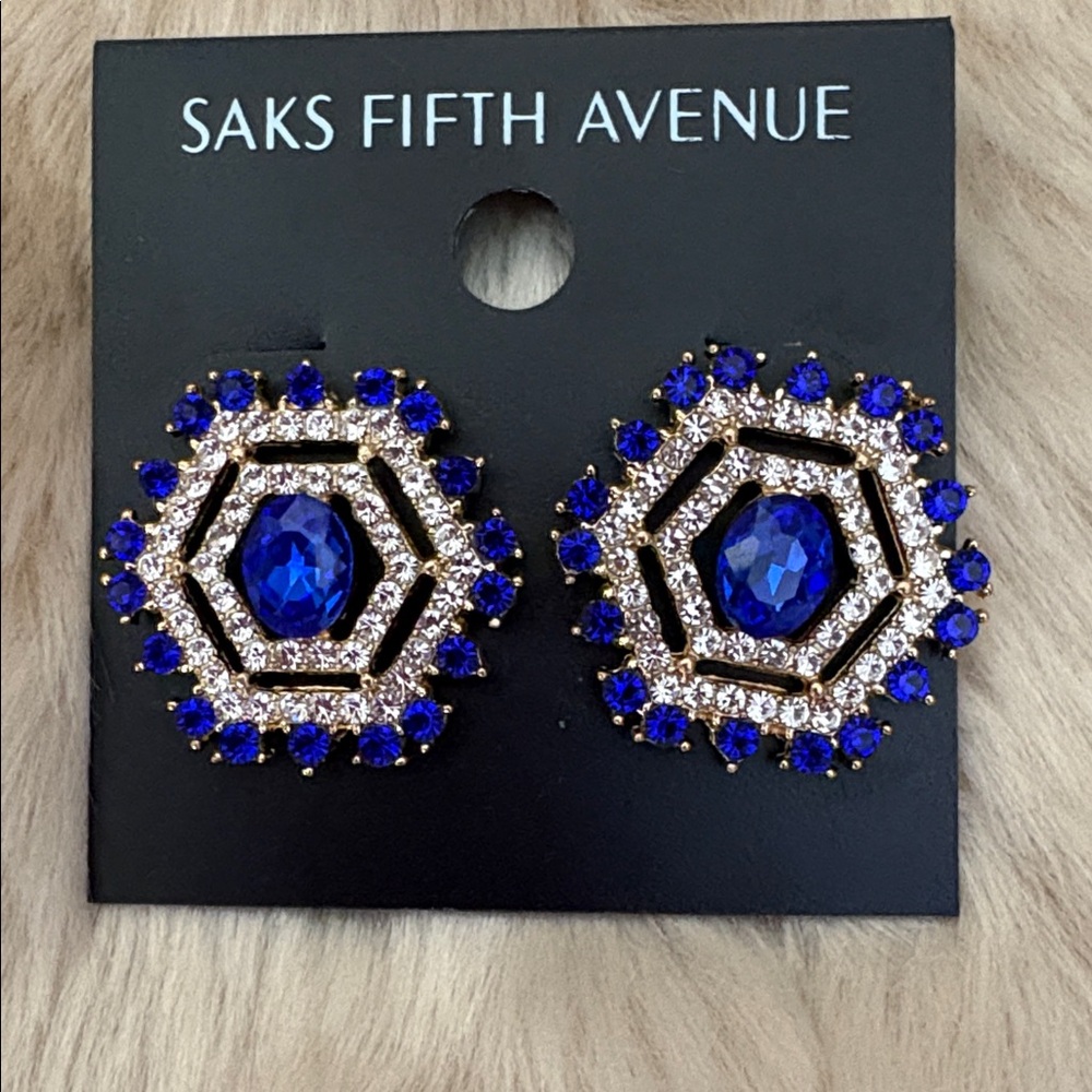 Saks Fifth Avenue Earrings NWT